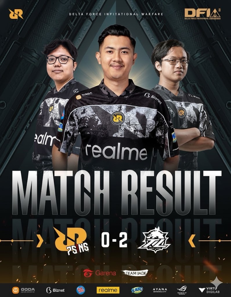 Hasil pertandingan RRQ 7Sins vs Teng Long di DFIW Delta Force PC