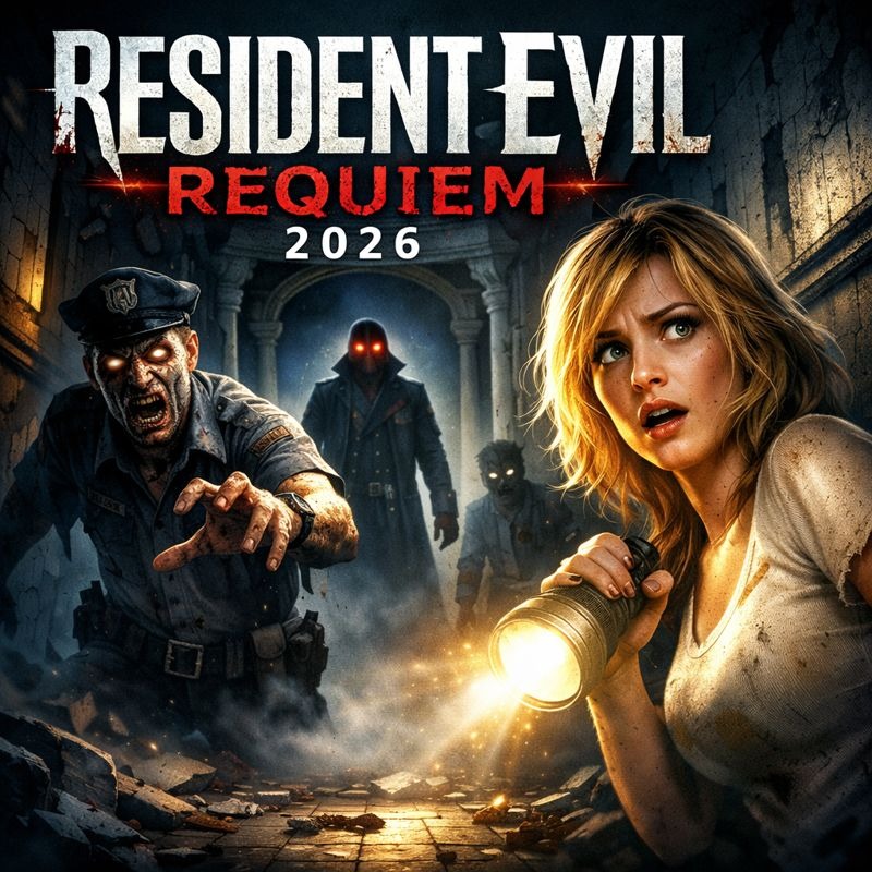 Poster Resident Evil Requiem 2026 Capcom