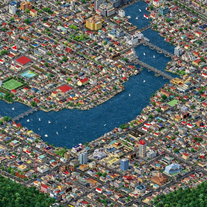 Perbandingan antarmuka TheoTown versi PC dan Mobile yang adaptif