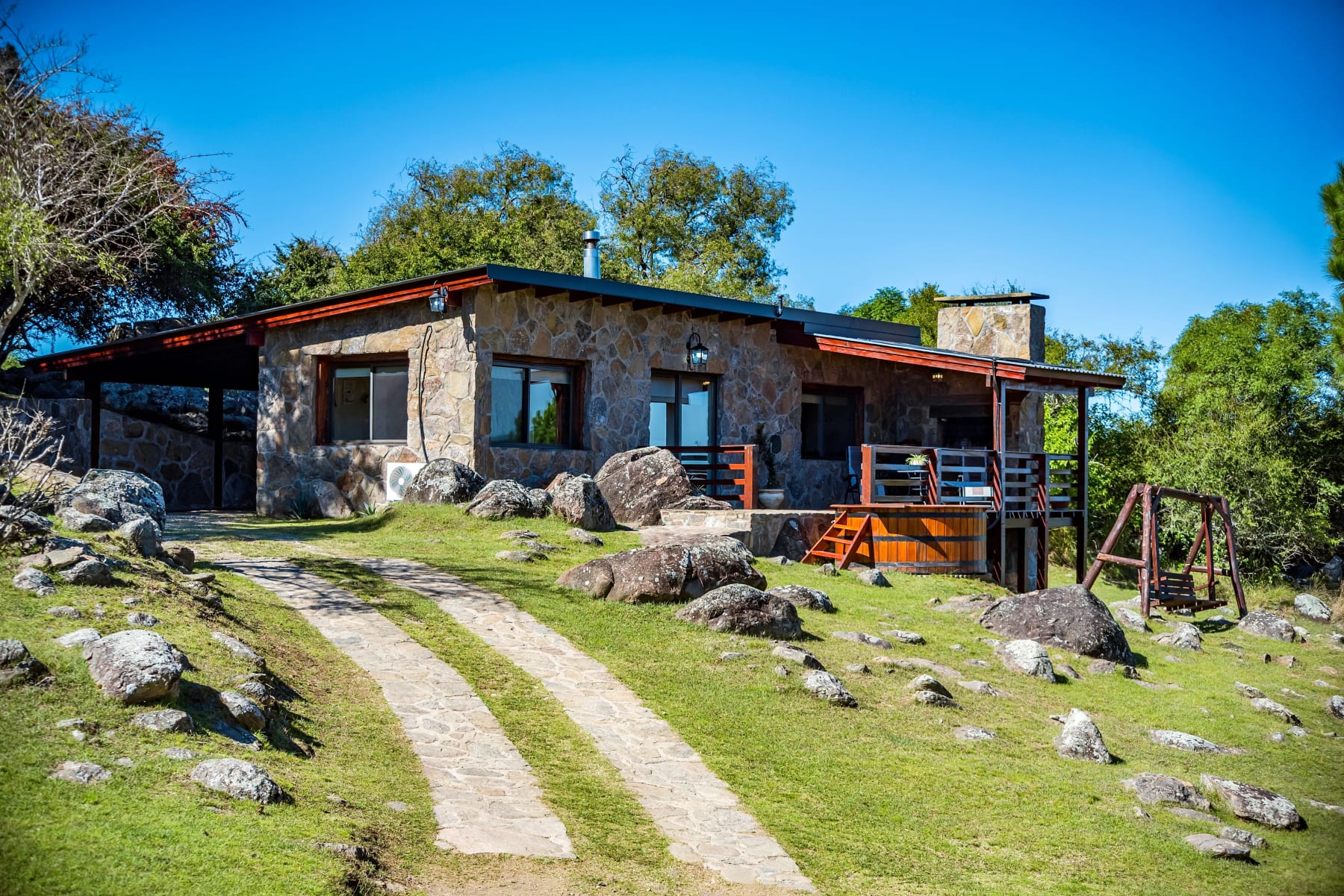 Talamolle — cabaña de montaña en Valle de Calamuchita