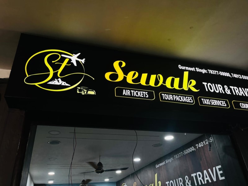 Glow sign Boards