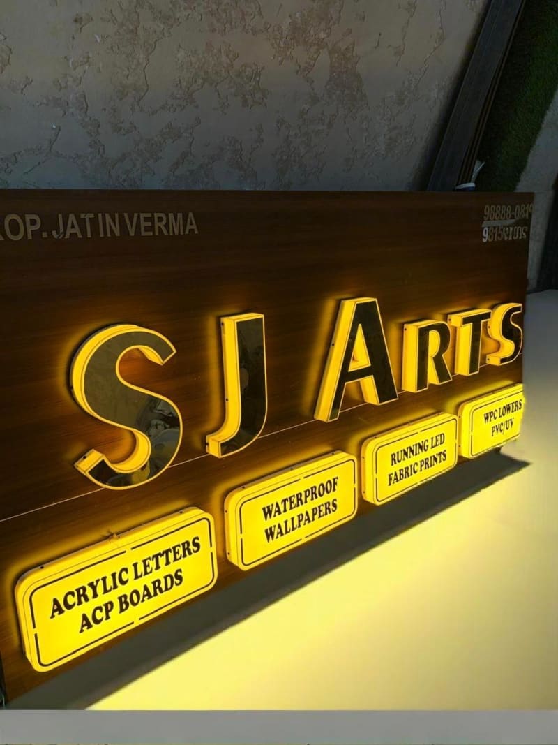 Acrylic letters