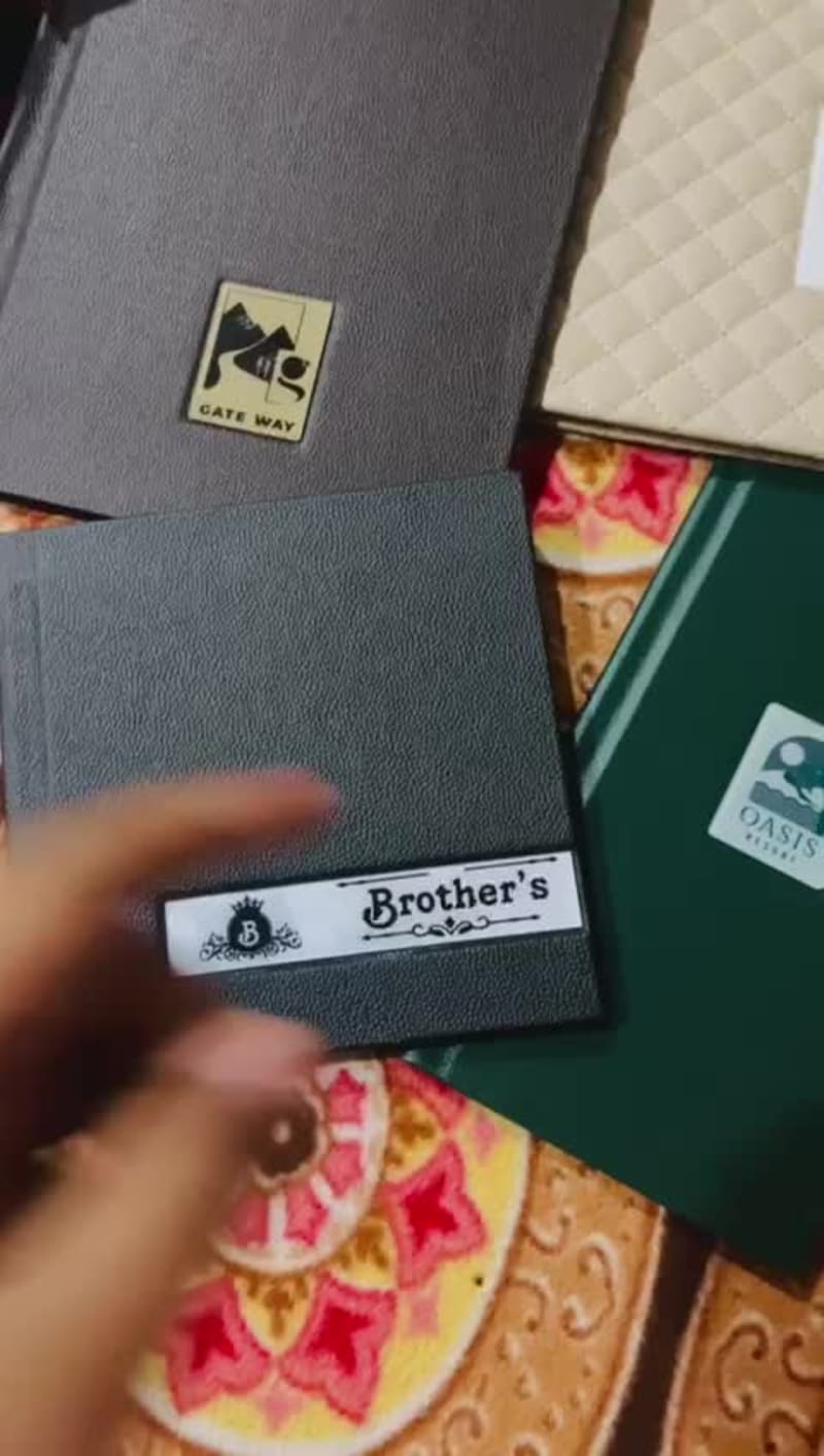 Menu Printing