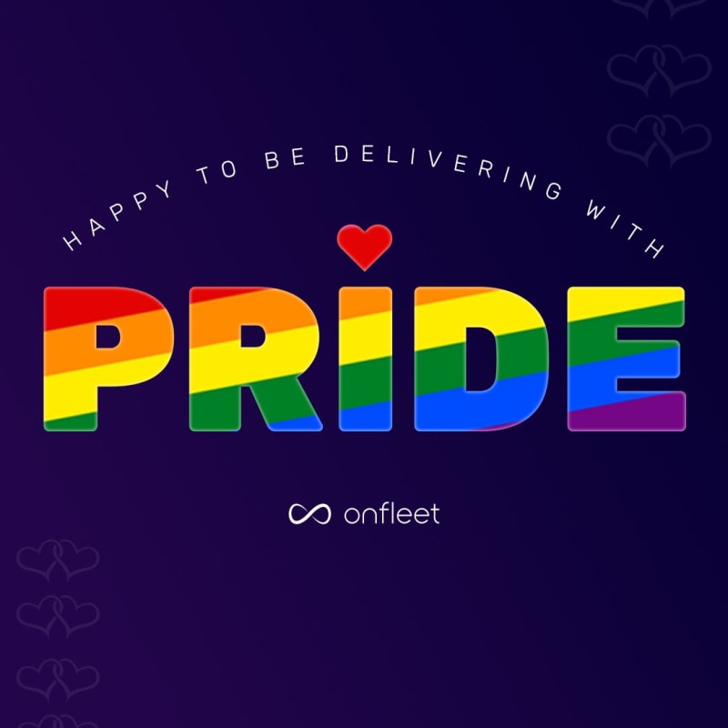 Onfleet supports Pride month