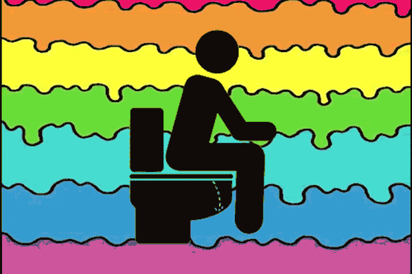 What to do when your pee turns blue
