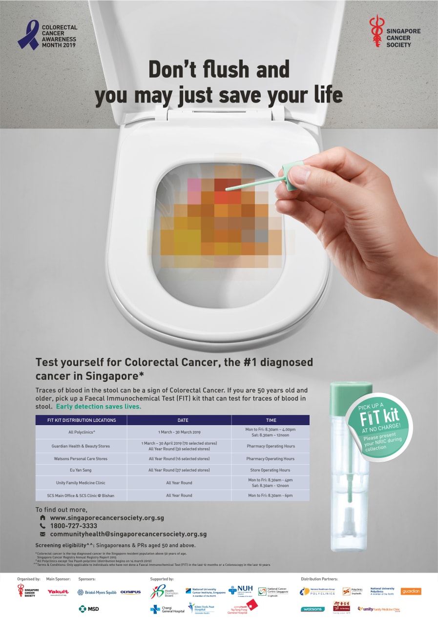 Over 50? Take A Fecal Immunochemical Test For Free