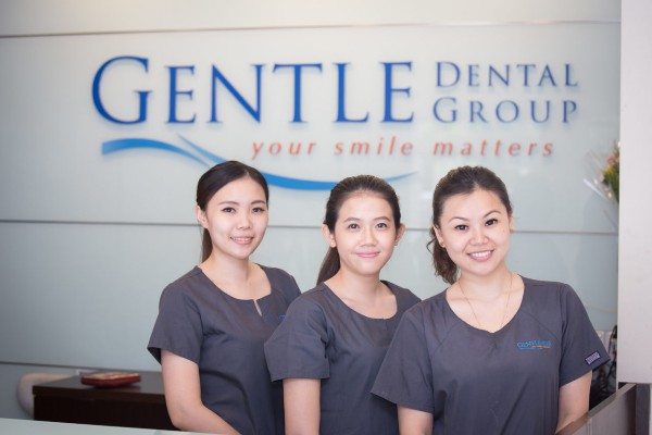 gentle dental review staff