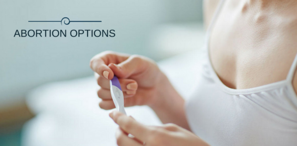 Pregnancy Test and 'Abortion Options'