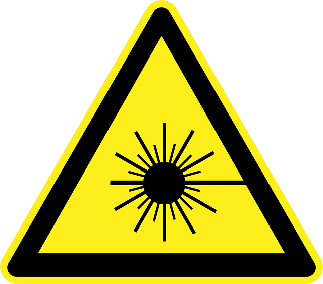 Modified hazard sign