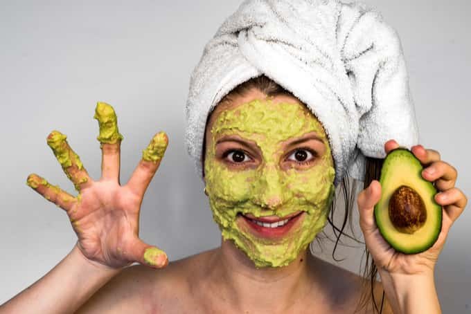 does food mask improve complexion