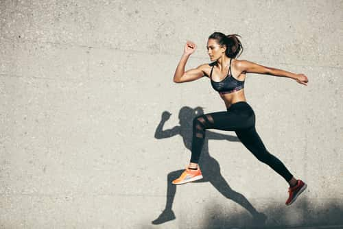 Woman running 