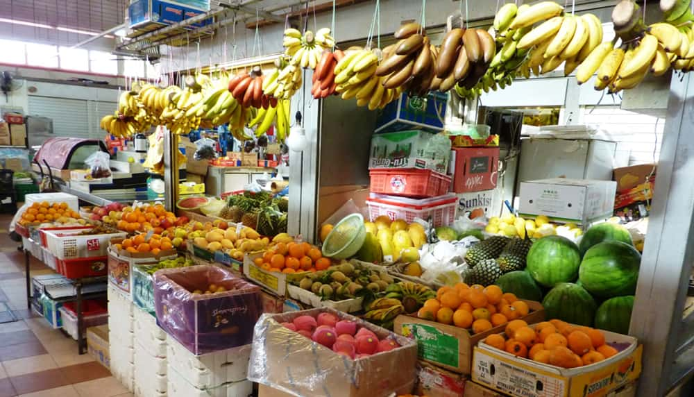 Singapore wet market