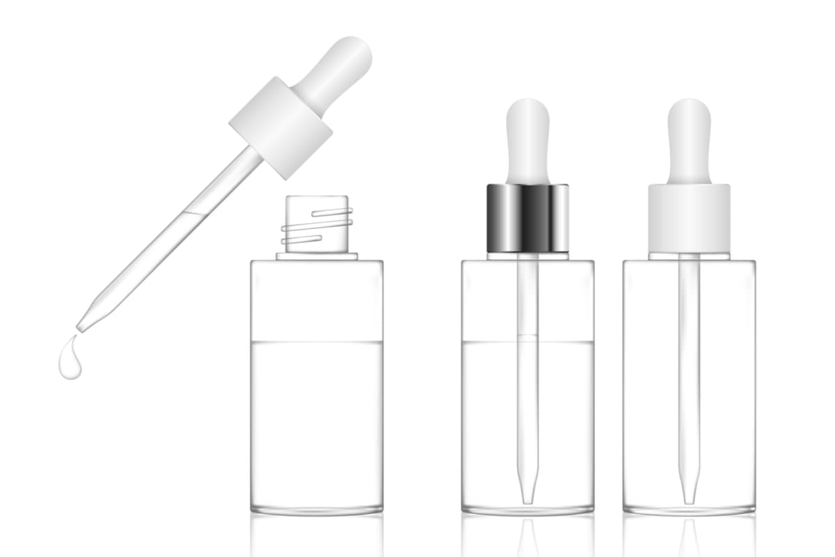 skincare in bottles