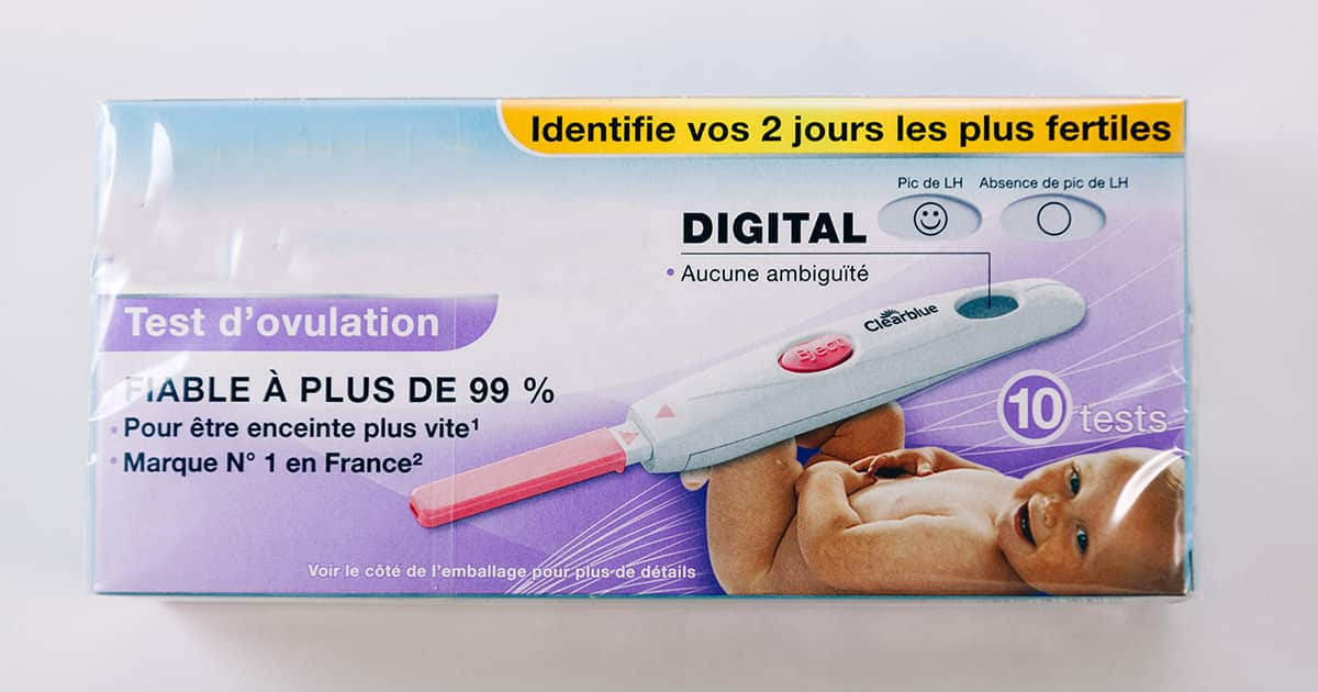 an ovulation test kit