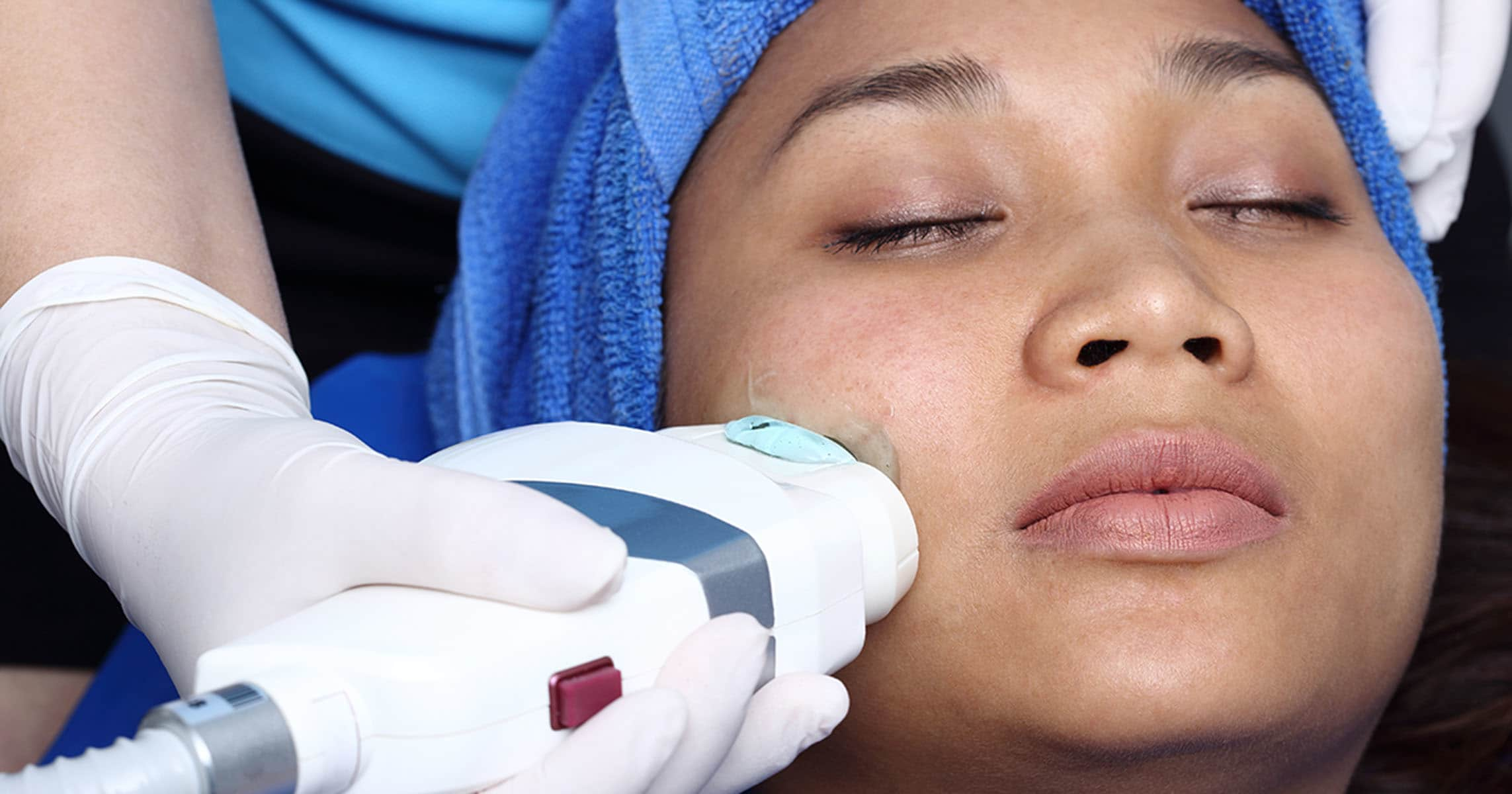 woman receiving treatments