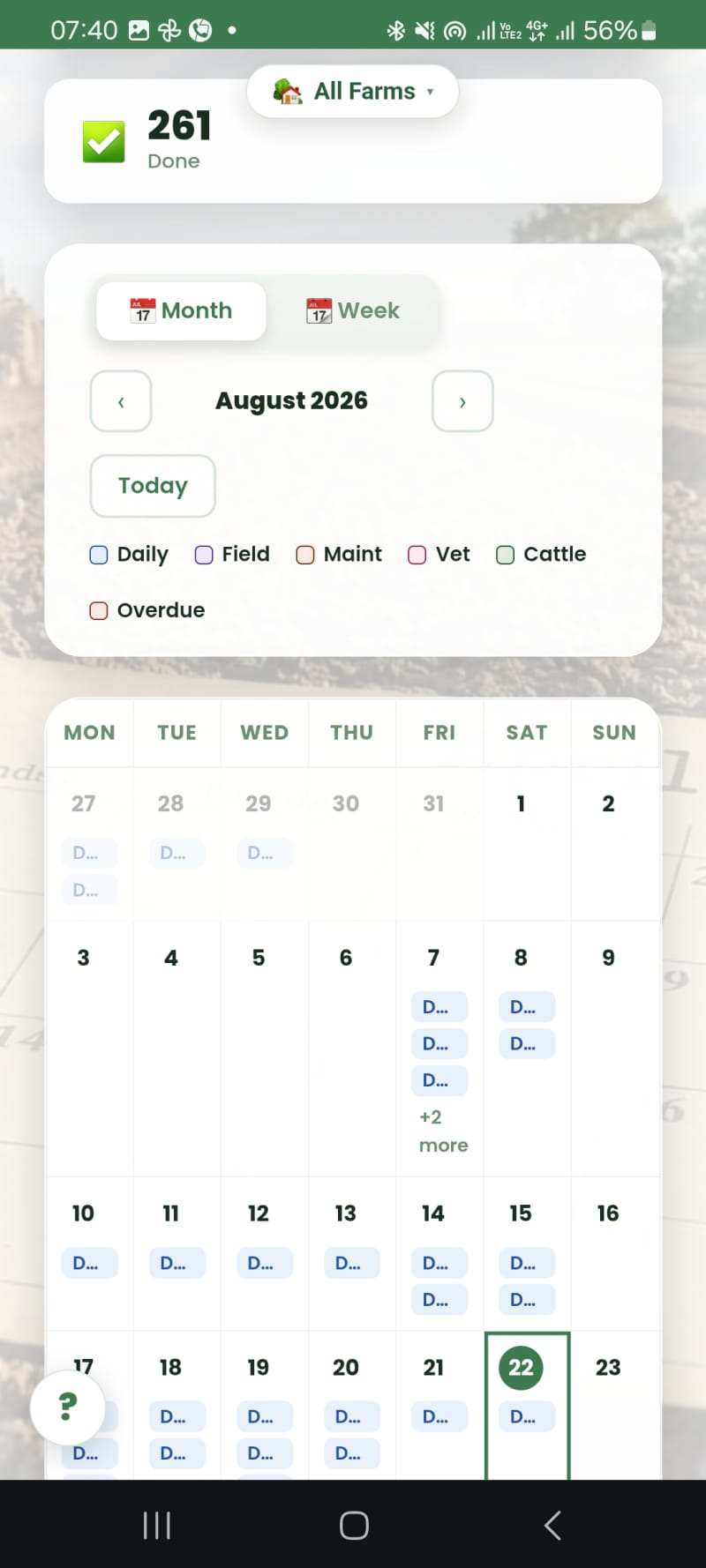 Schedule