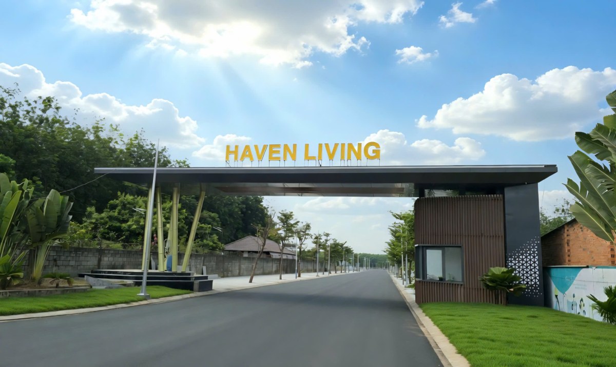 Dự án Haven Living - cổng chào
