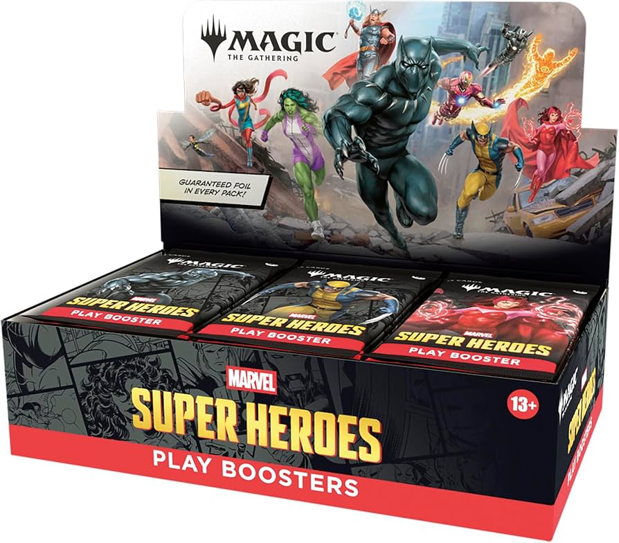 ✨MARVEL SUPER HEROES BOOOSTER BOX✨