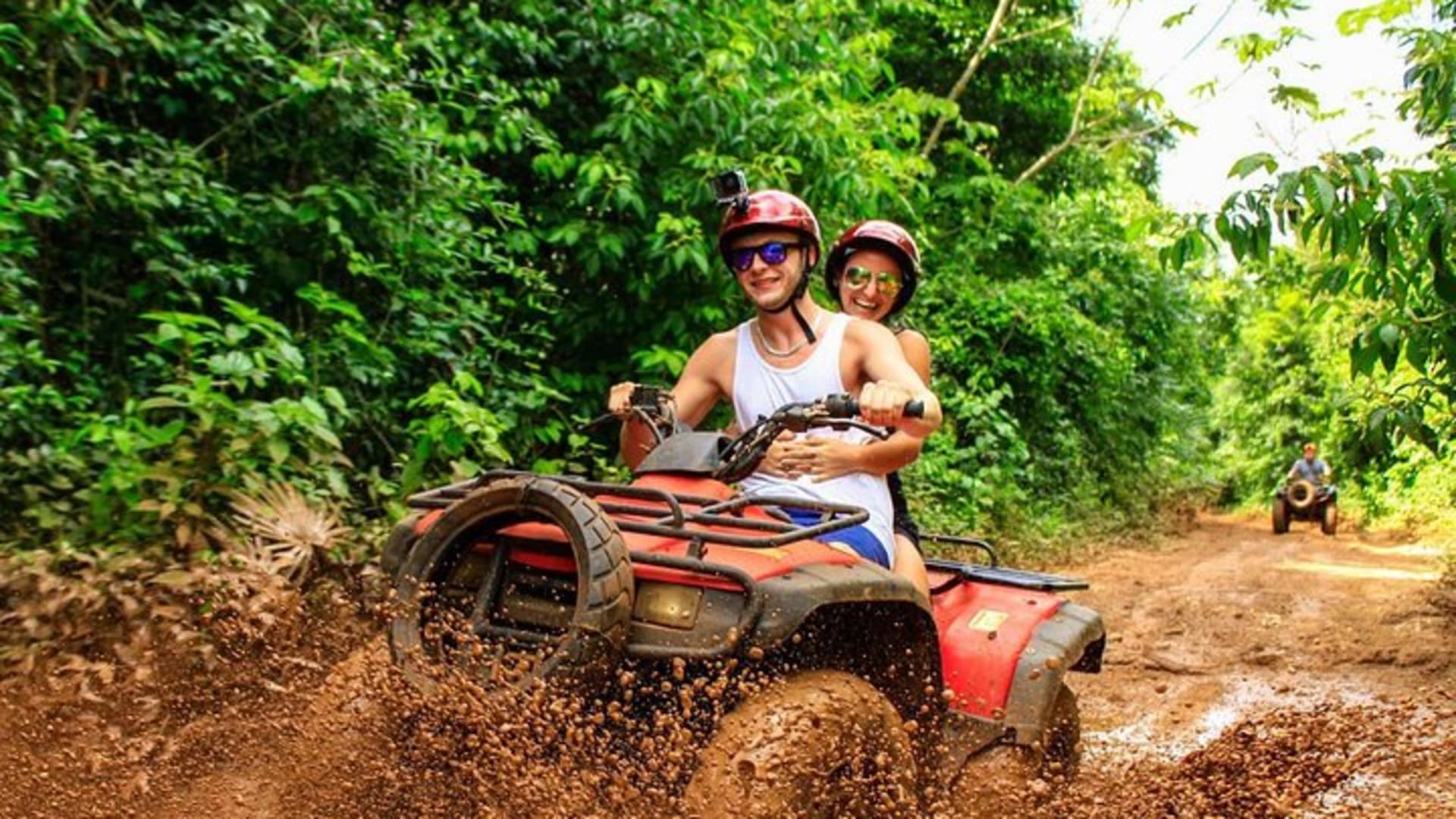 Horseback riding and ATV in the jungle, Ziplines, Cenote & Lunch