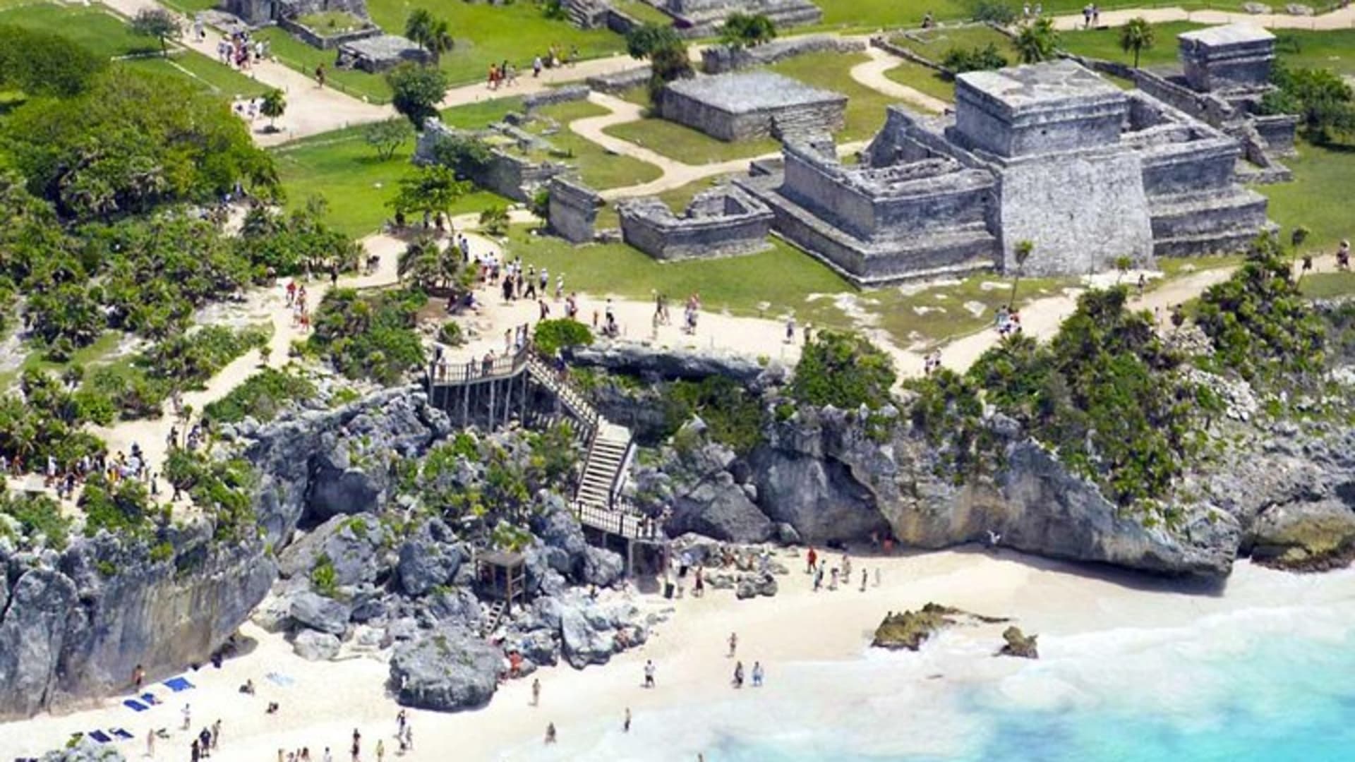 Tulum and Coba 4x1 with Cenote, Playa del Carmen, Mayan Village All Inclusive Tour