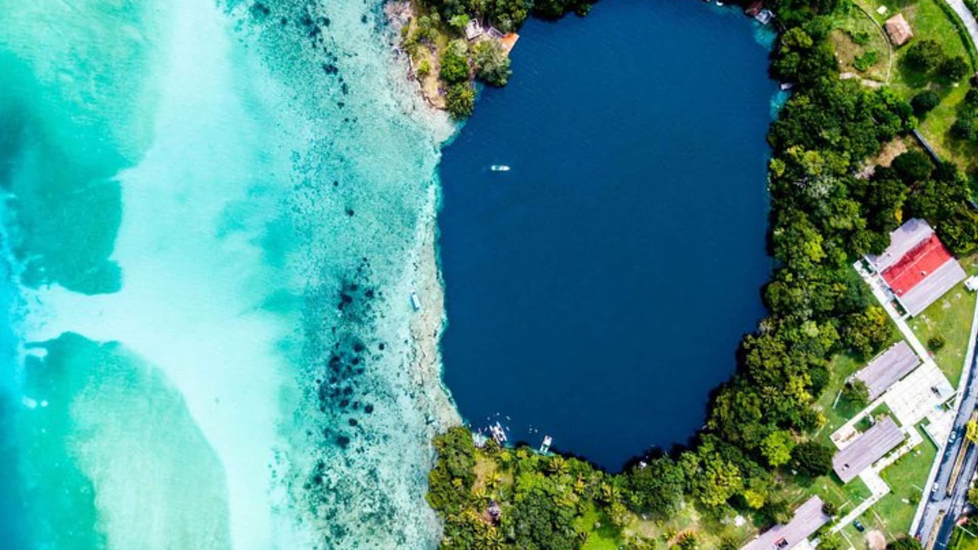 DISCOVER BACALAR Full Day Tour to the 7 Colors Lagoon, Cenotes and Pirates Route