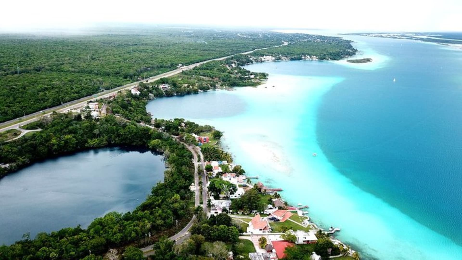 Full day tour to BACALAR, Beach Club, Kayak and an amazing Cenote
