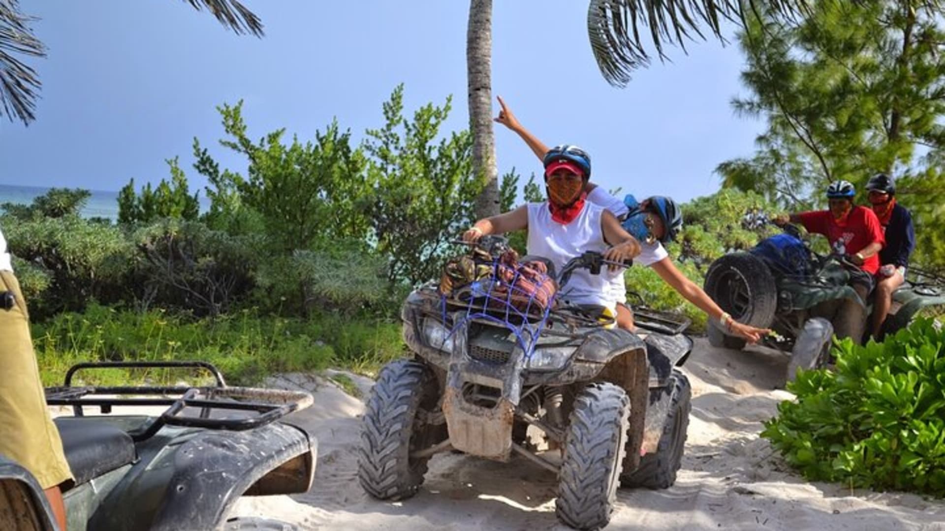 ENJOY the ADRENALINE and the SEA with an ATV and Wave Runner Tour