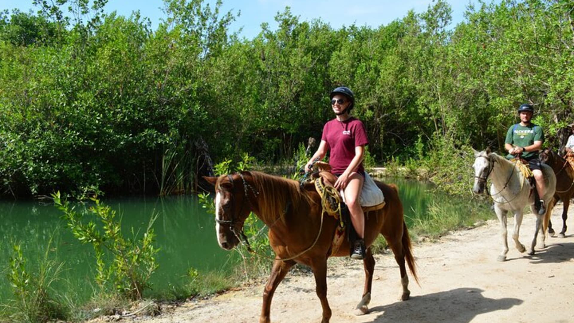 Stroll the Jungle Trails on our Horseback Riding, with transport