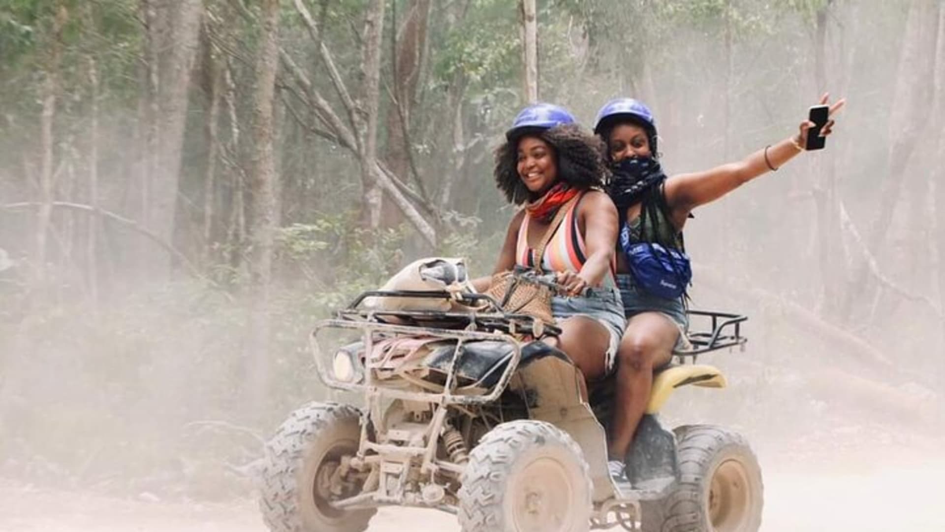 ATV Cenote and Zipline Sacred Jungle Expedition