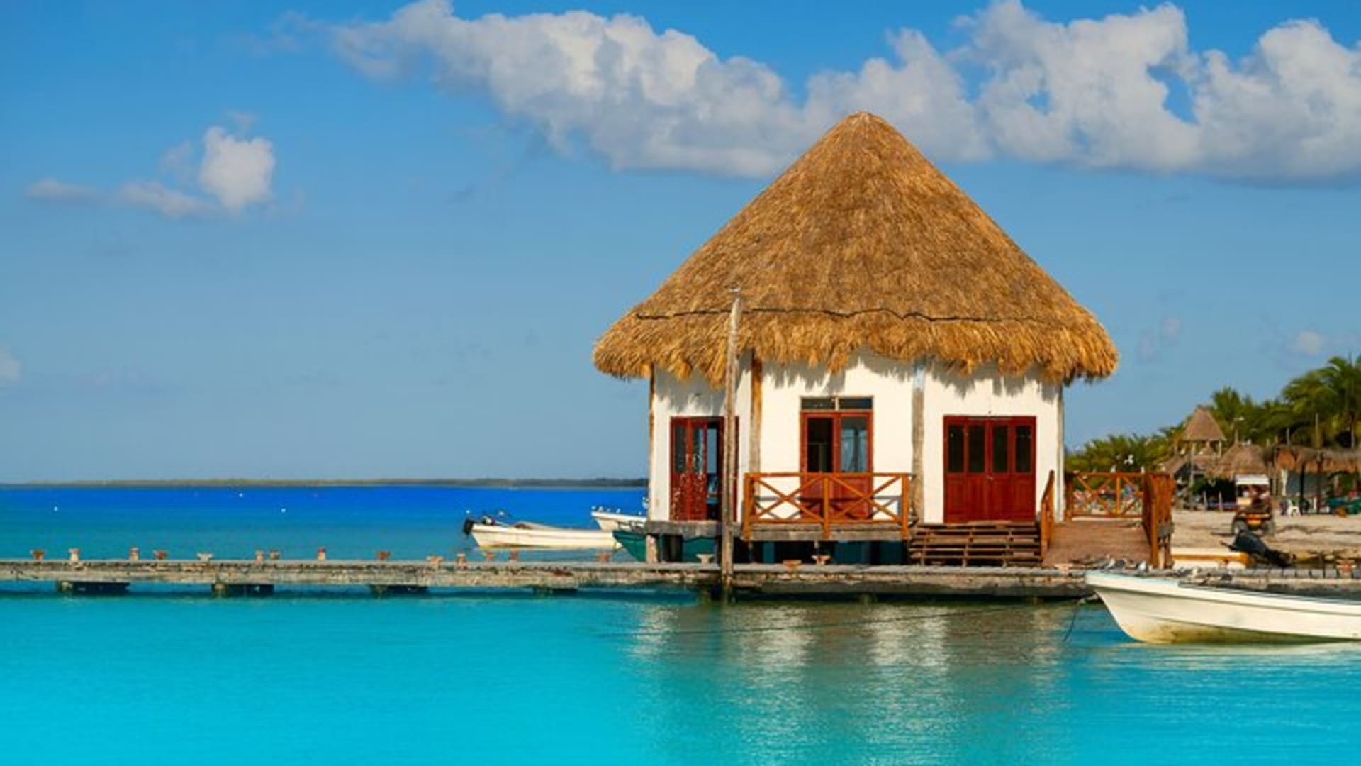 Holbox and Passion Island Full-Day Tour with Cenote, Transportation and Lunch