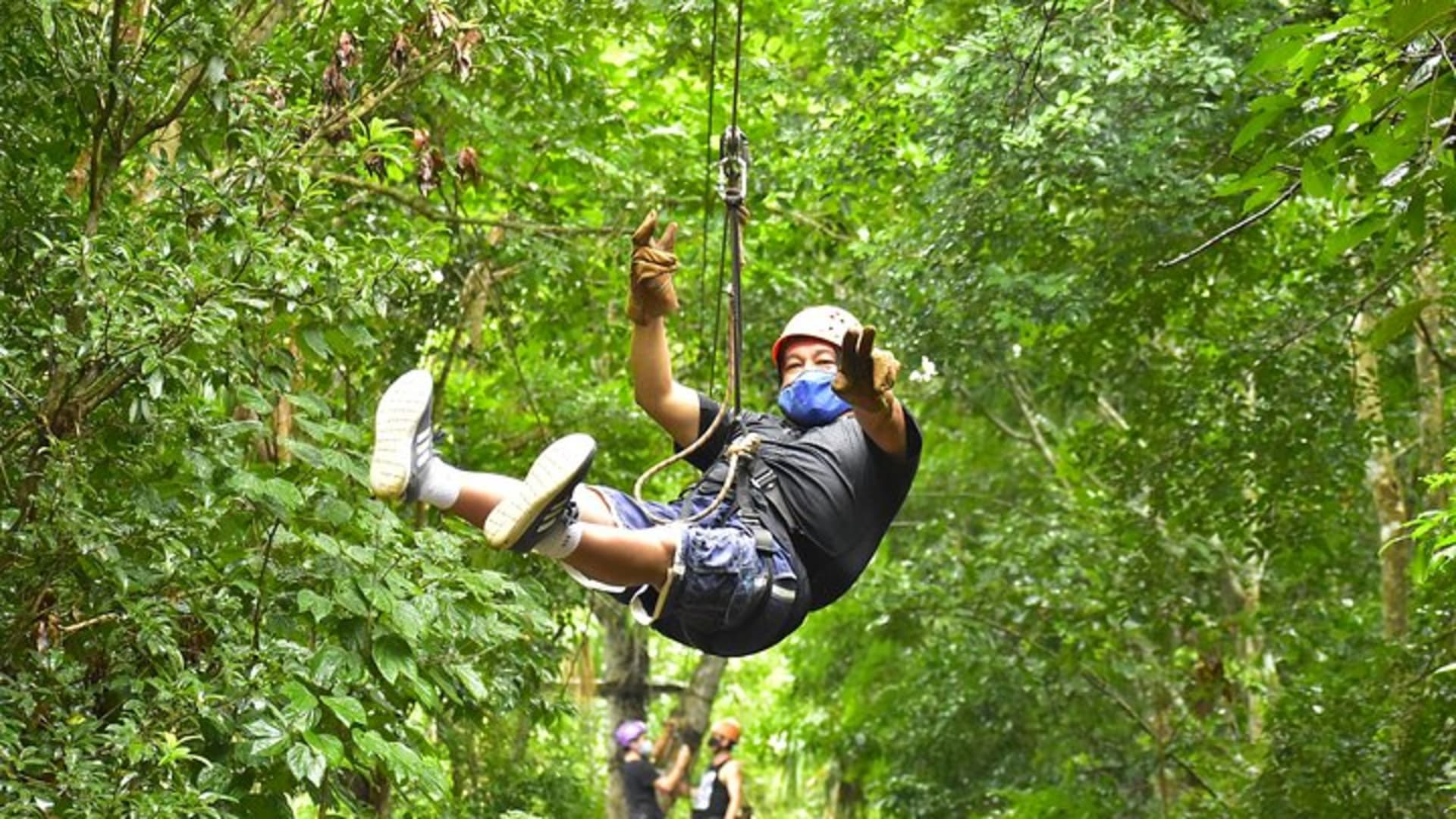 ATV, Ziplines, Tarzan Jump, Lunch and Transportation Day Tour