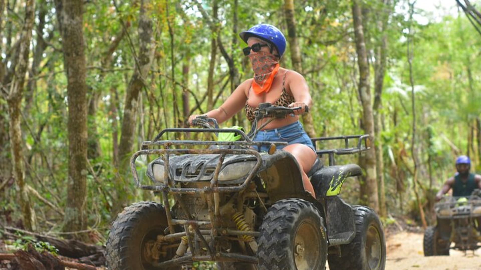 Adventure in the Mayan Jungle with ATV and Zip Line in Tulum