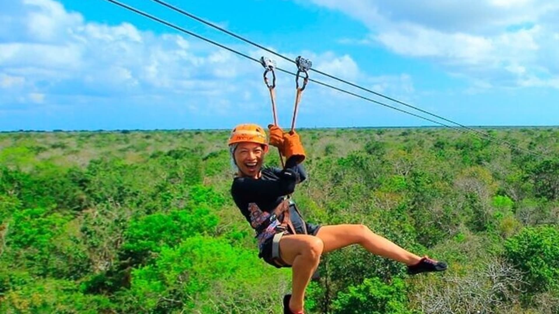 Zipline & Cenote Swim Cave & ATVS From Playa del Carmen