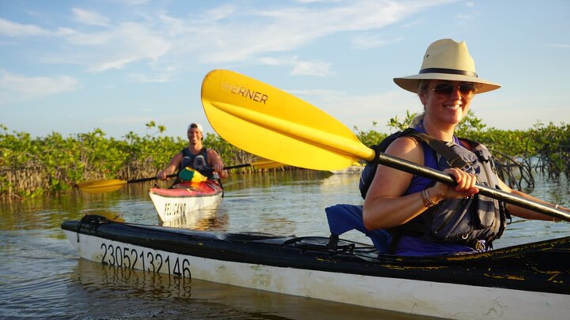 Sunrise Kayak Sian Ka’an Experience