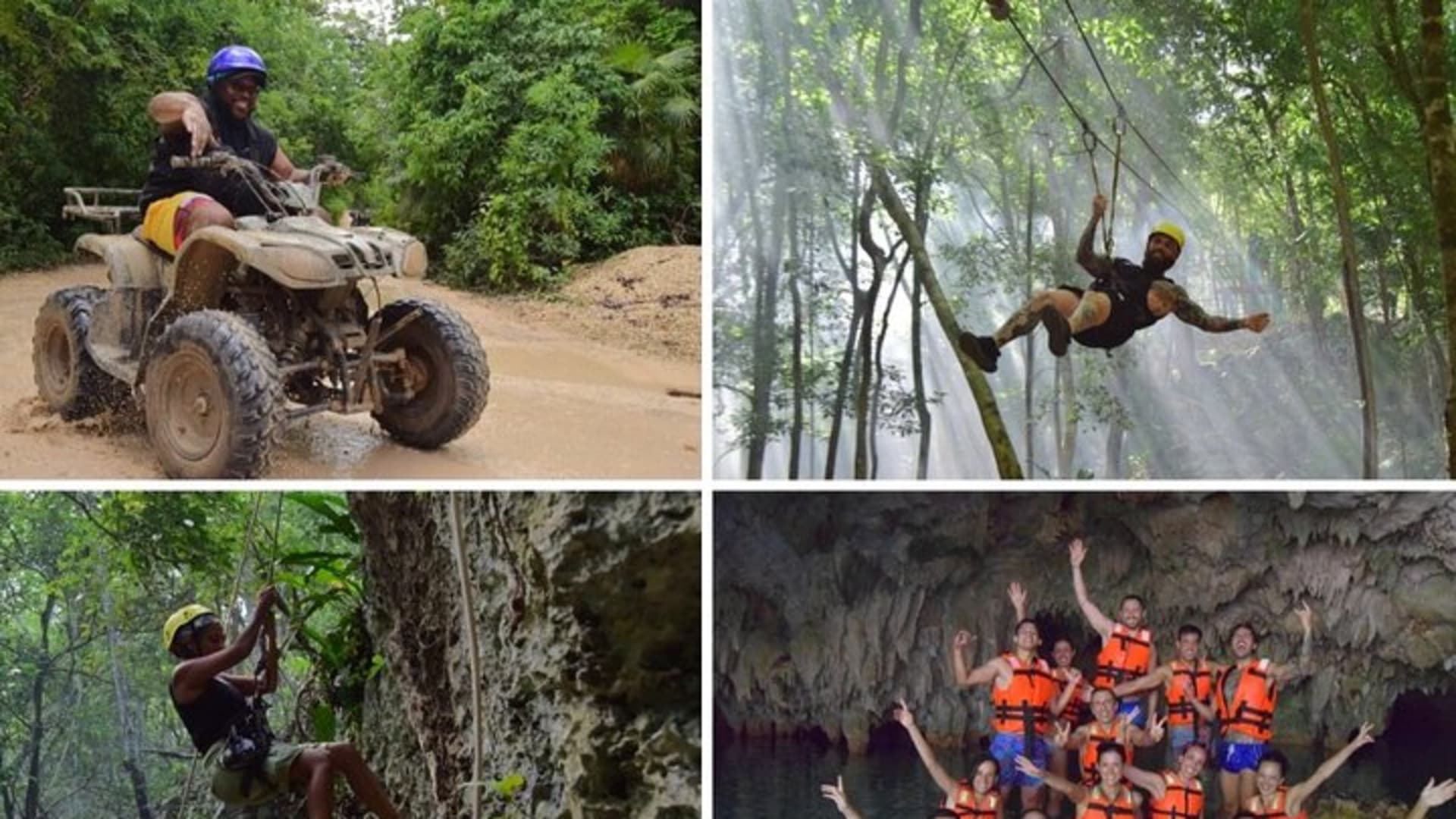 Atv Ziplines Cenote Mayan energy