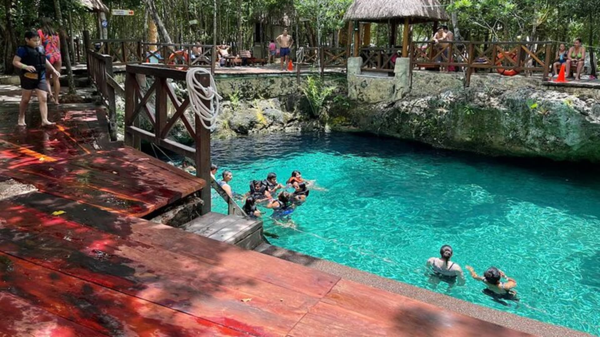 3 Cenotes & Hidden Lagoon Tour from Tulum