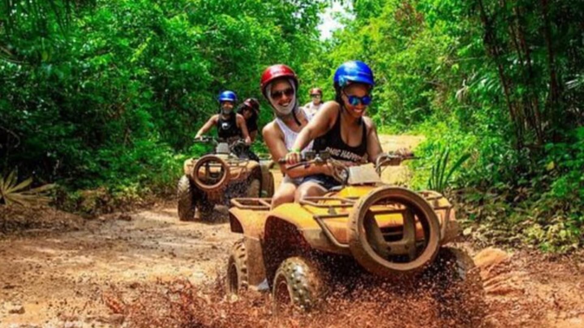 Maya Adrenaline Tulum: Cenote + 5 Ziplining + ATV Adventure