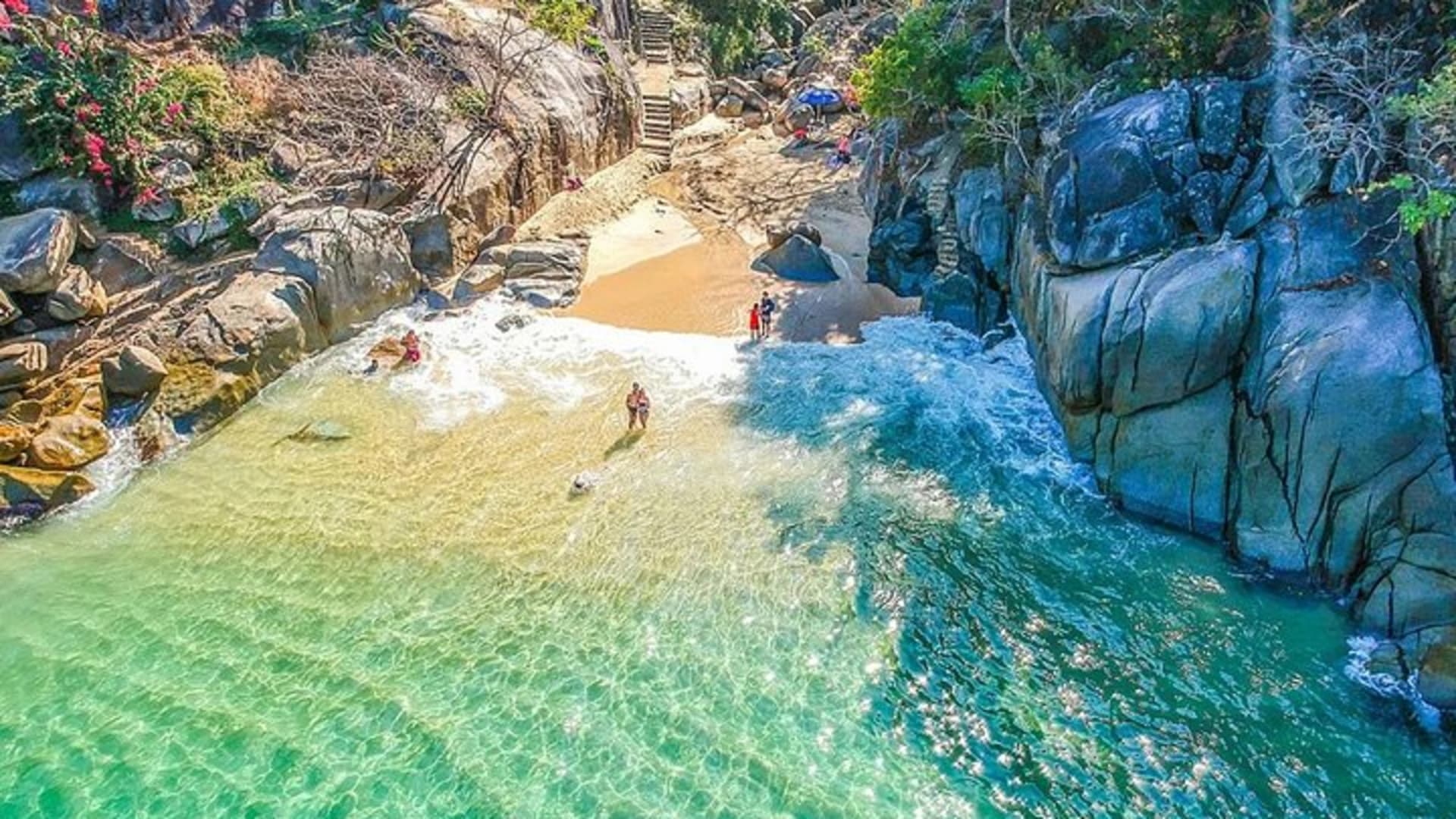 Randonnée côtière et en jungle le long de 6 plages de Puerto Vallarta