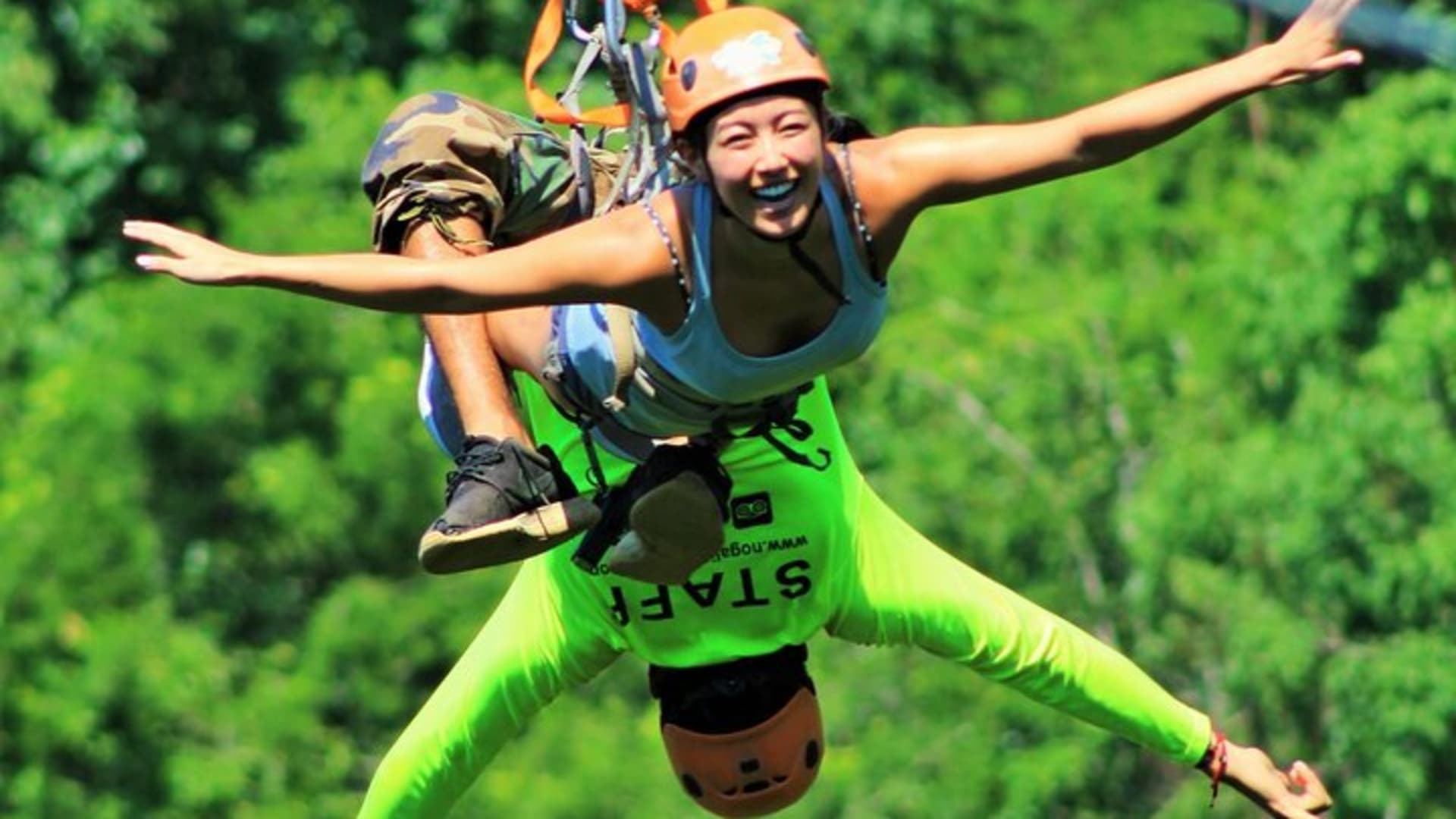 Aventure au Canopy EcoPark avec transport depuis Puerto Vallarta