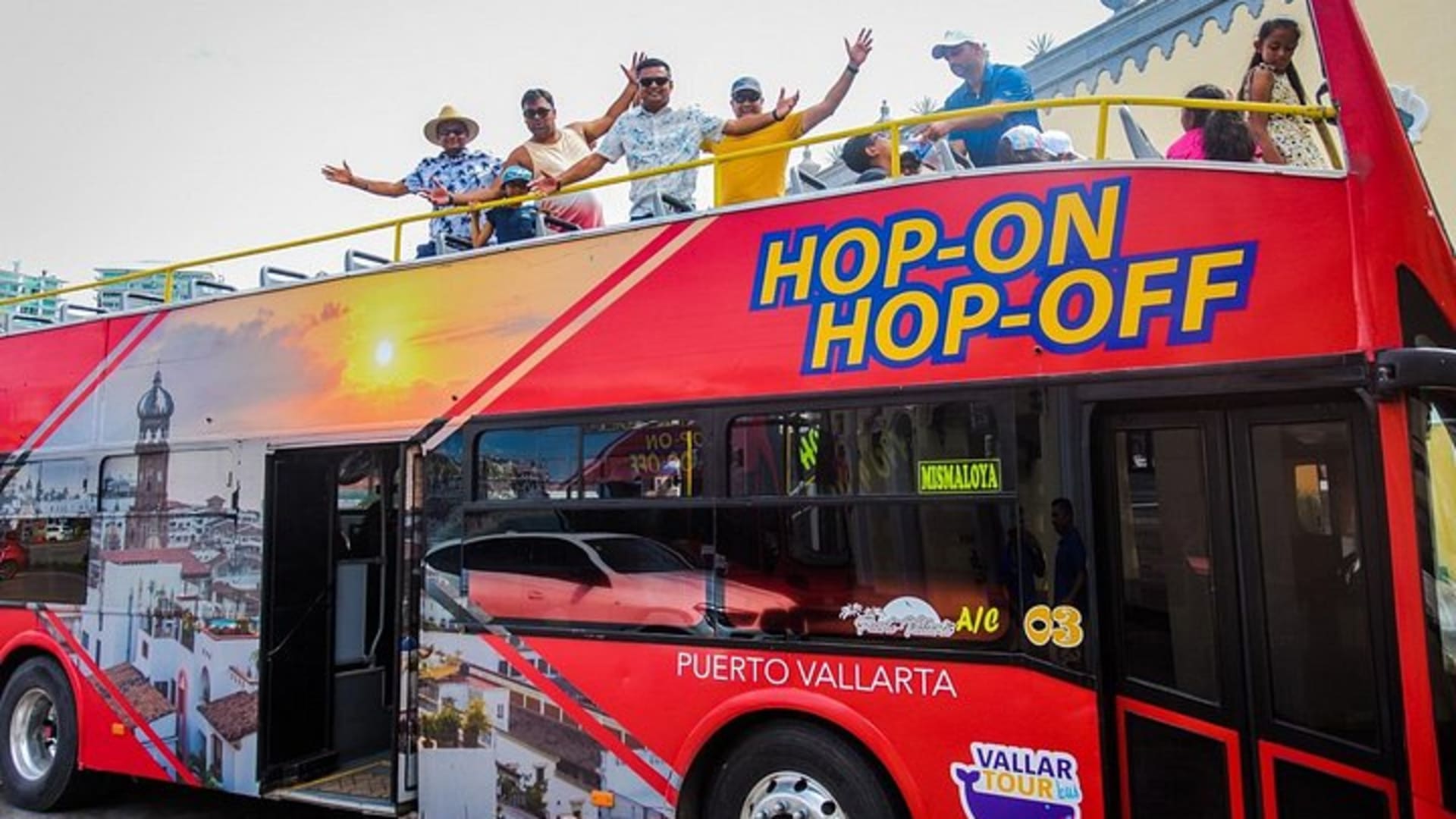 Tour Hop On Hop Off con paradas libres en Puerto Vallarta