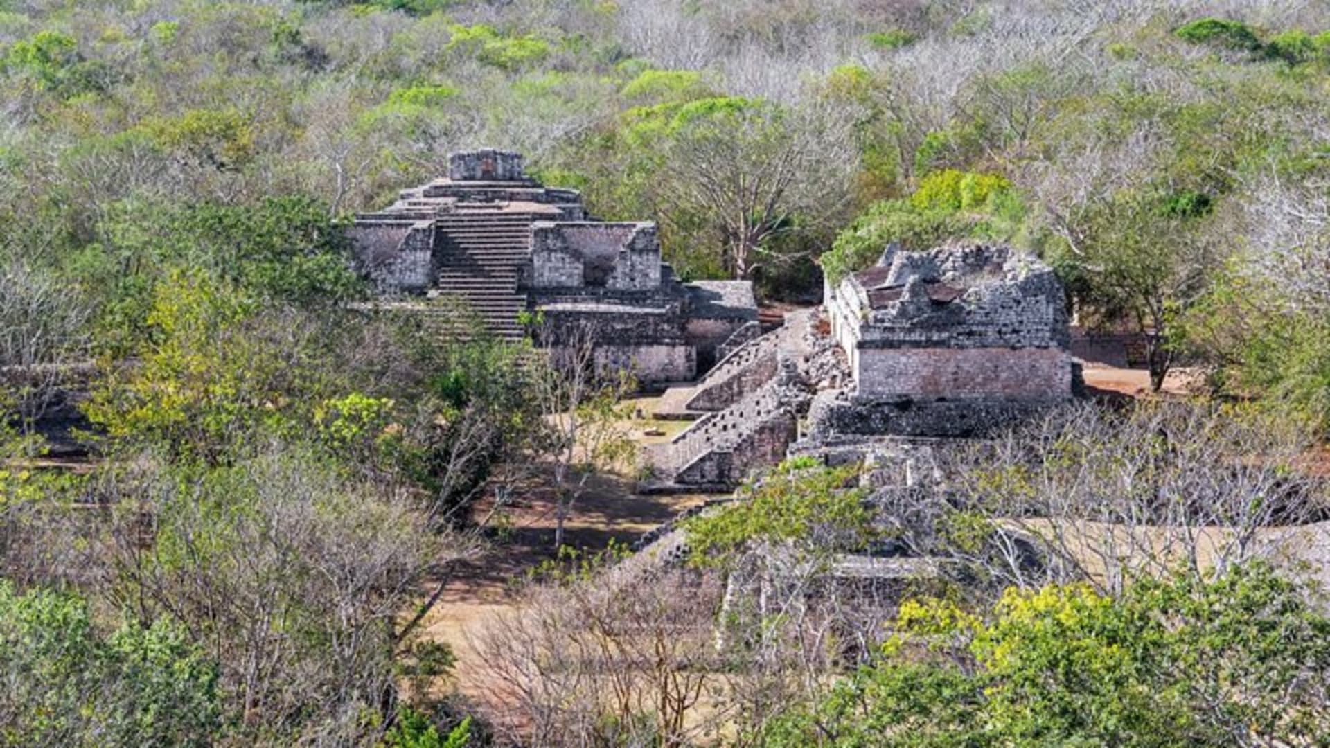 Explore Ek Balam Ruins, a sacred cenote and Valladolid with lunch