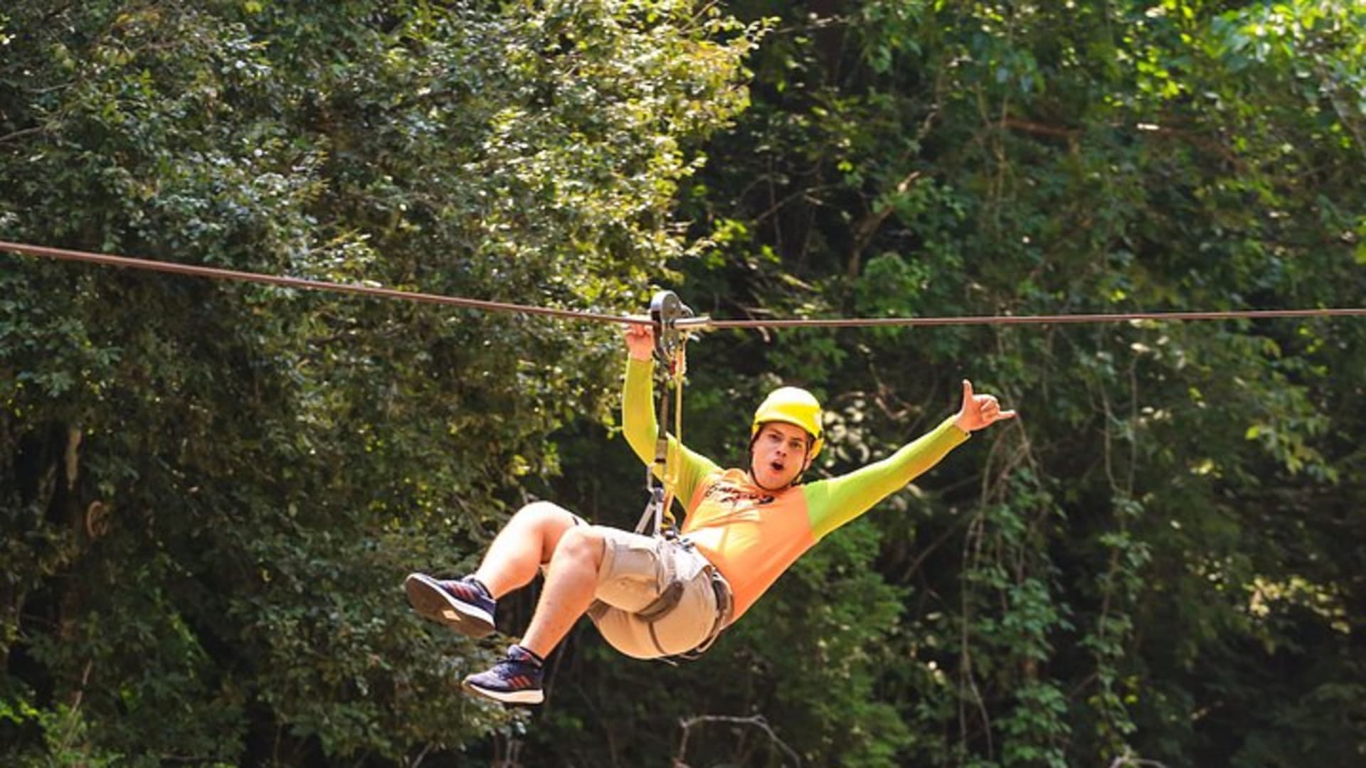 Aventure tyrolienne et pont suspendu à Puerto Vallarta