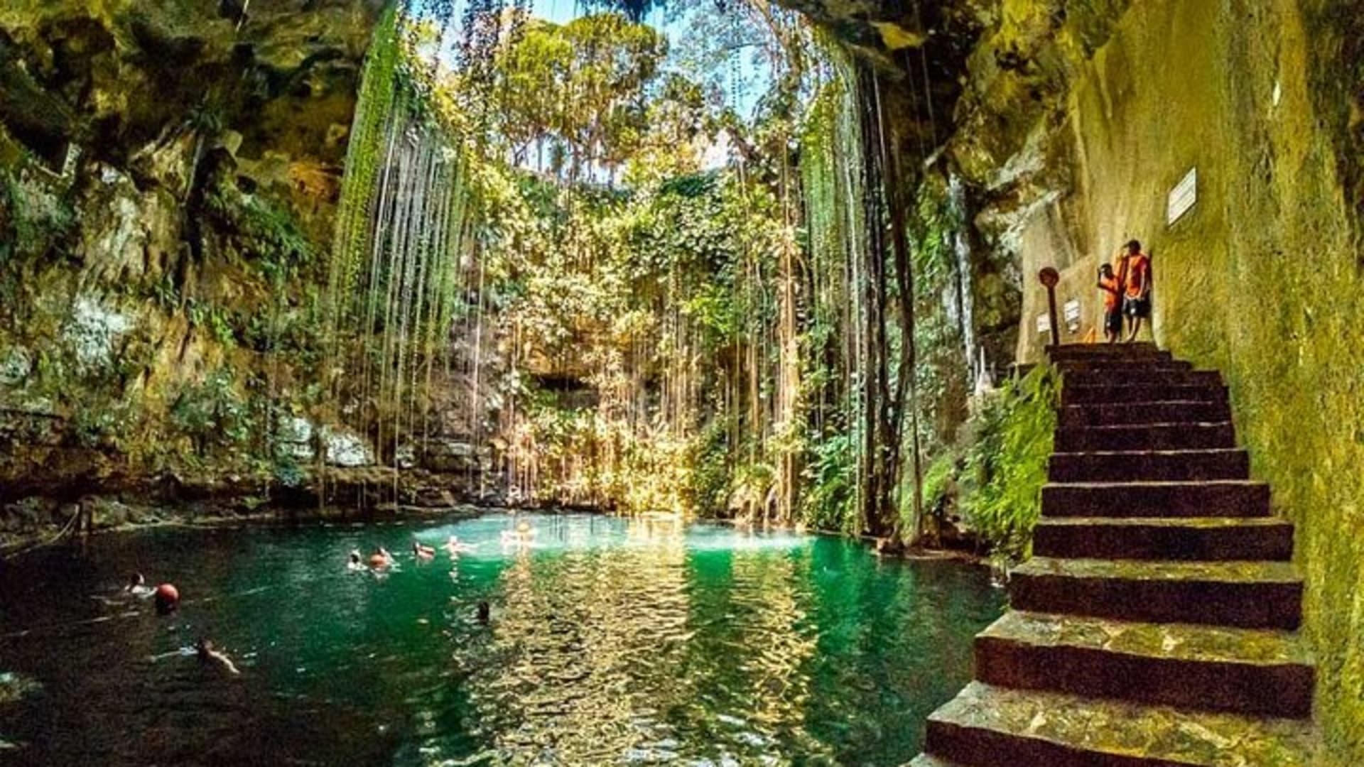 Tour Chichen Itza 2 Cenotes Suytun and Ik-kil