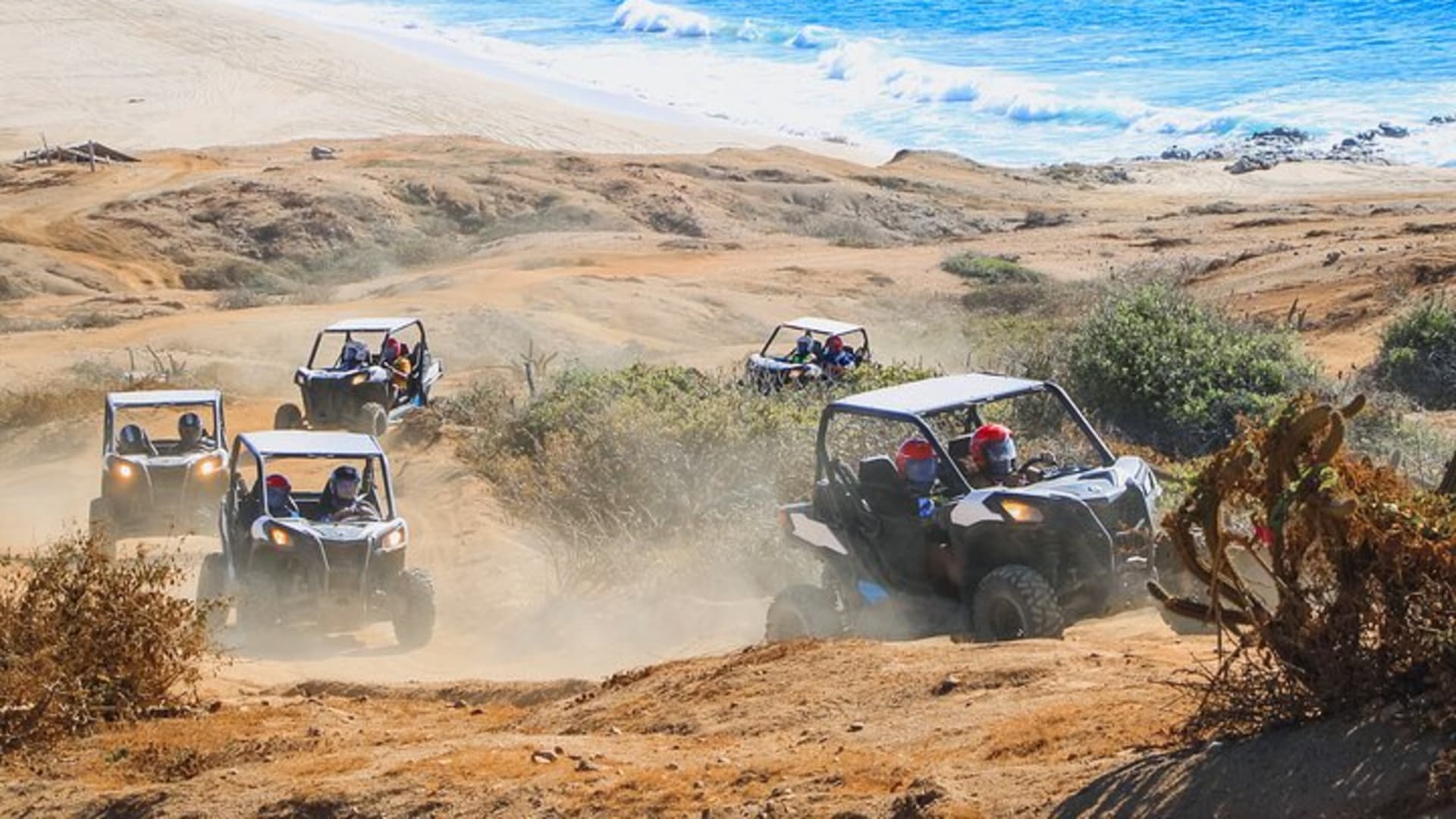 Tour en UTV por la playa y el desierto en Cabo