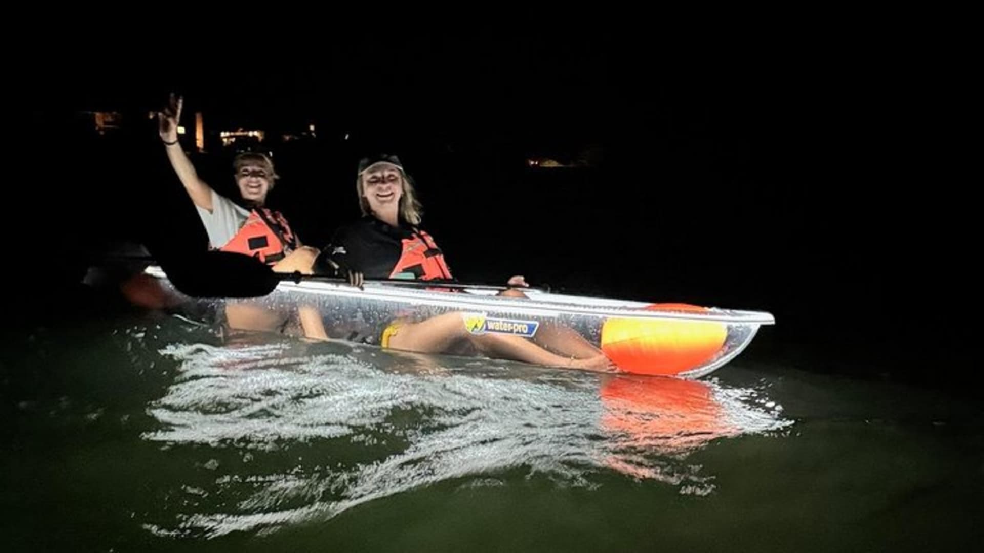 Transparent Kayak Bioluminescence Tour in Holbox
