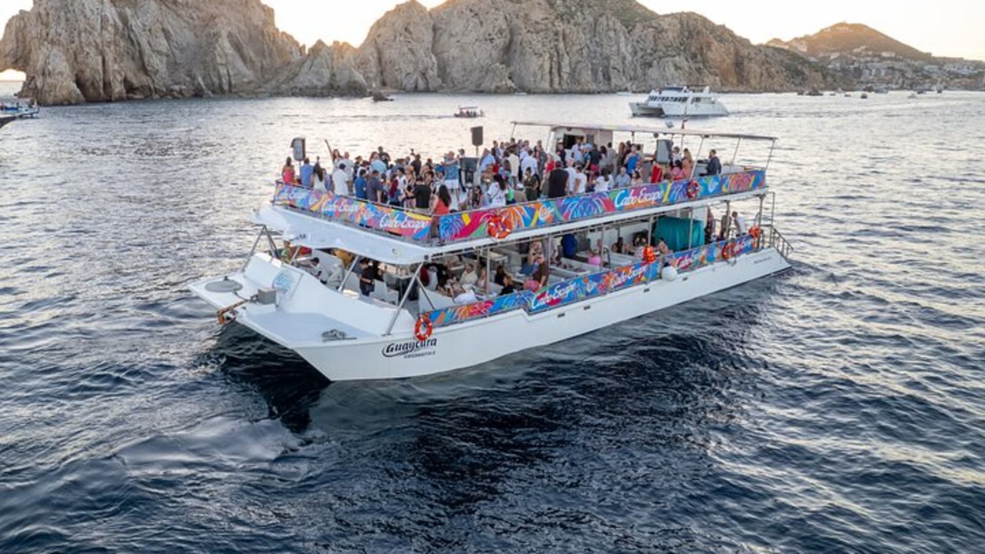 Croisière fajitas au coucher du soleil à Los Cabos