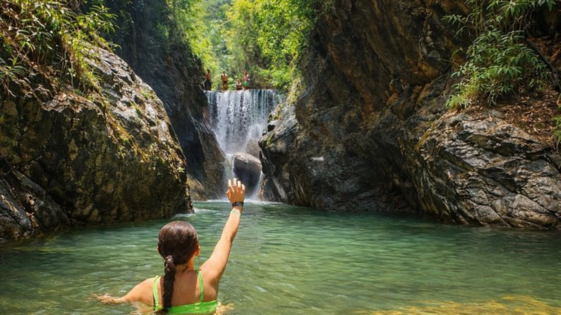 Randonnée de 4 heures dans la jungle et baignade à la cascade avec un expert de la nature