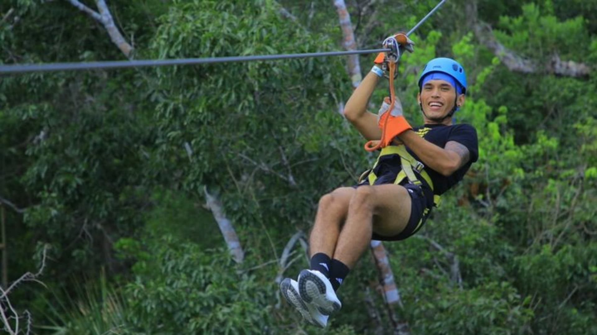 Jungle Zipline adventure with Cenote, Bungee swing and lunch