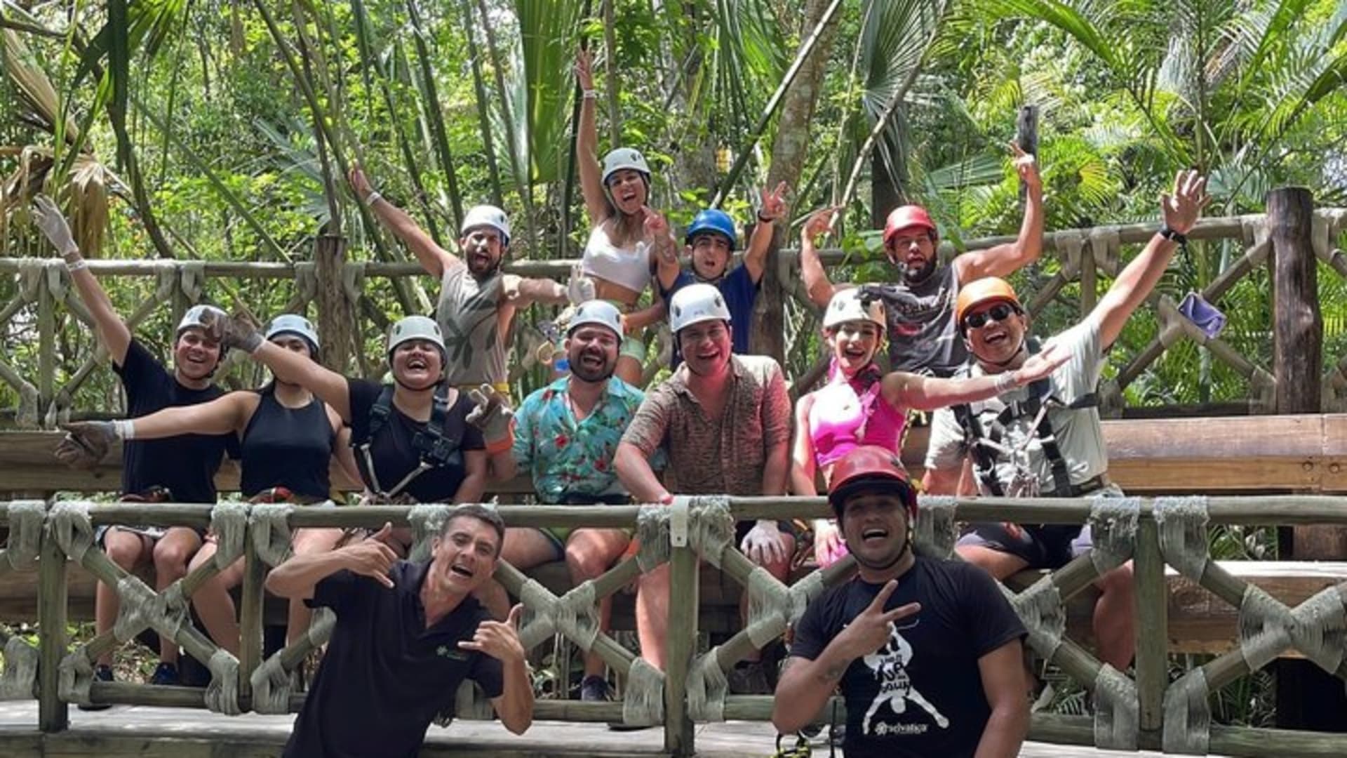 Zipline adventure with bungee swing, sacred cenote and snack