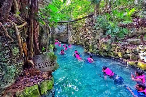 Private Tour Pyramids Tulum and Coba with Night Show in the Park Xcaret — photo 6